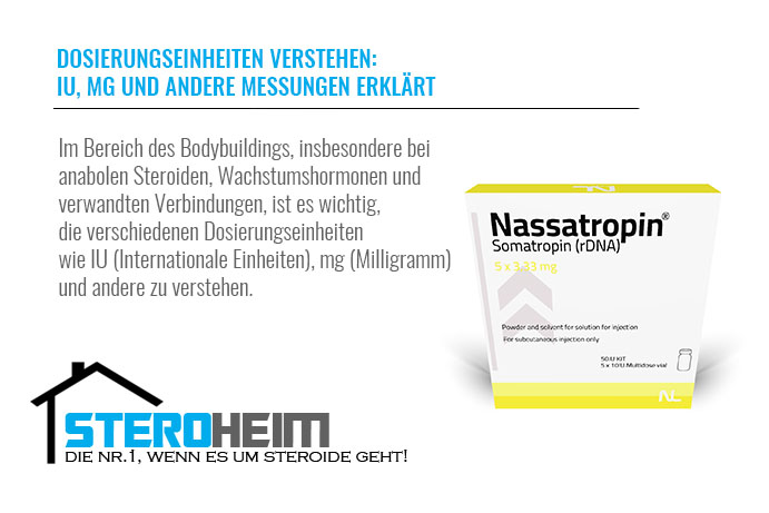 14.DOSIERUNGSEINHEITEN VERSTEHEN IU MG UND ANDERE MESSUNGEN ERKLART
