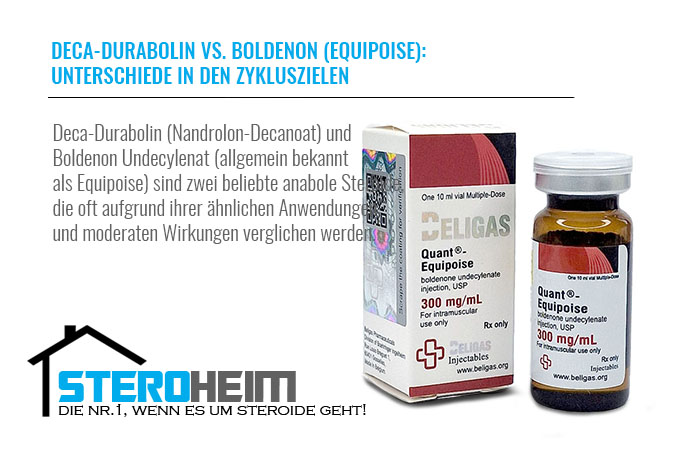 28.DECA DURABOLIN VS. BOLDENON EQUIPOISE UNTERSCHIEDE IN DEN ZYKLUSZIELEN